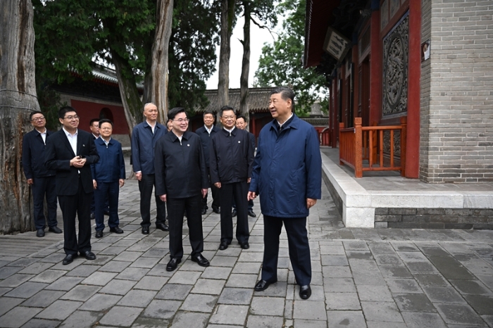 习近平在甘肃考察时强调 深化改革勇于创新苦干实干富民兴陇 奋力谱写中国式现代化甘肃篇章 途中在陕西宝鸡考察